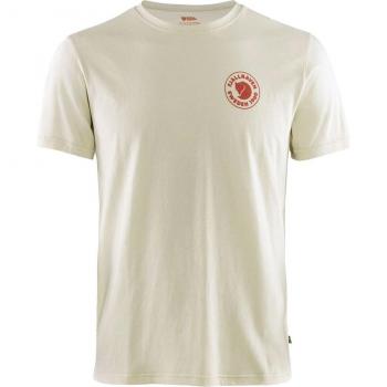 Fjällräven Herre 1960-logo T-skjorte (Kalkhvit)