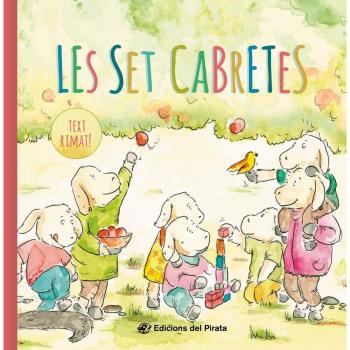 Les set cabretes i el llop: contes clàssics en català i rimats - llibres infantils per a 2 anys (Tapa dura).