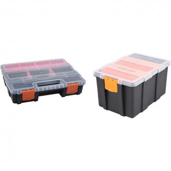 Portable Plastic Tool Parts Box F-156D