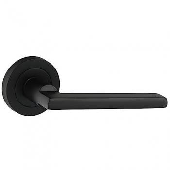 Matt Black 51mm Lever-On Rose Handlebars (Pair)