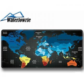 900x400 Extra Large World Map Gaming Mouse Pad