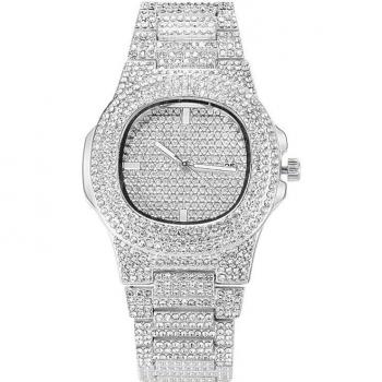 Elegancia Femenina: Reloj de Lujo Cuarzo Rosado