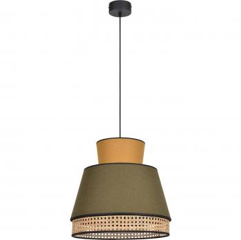 MARKET SET Singapour M Pendant Light, Khaki/Anthracite
