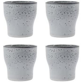 Set di 8 Tazze Termiche Liss Grigio Chiaro - House Doctor