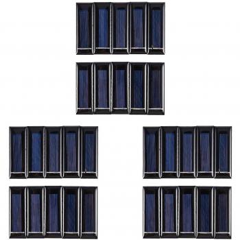 Panneau solaire compact 30× – 0,5 V 100 mA – Sun Power Noir