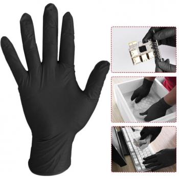 10PC Disposable Nitrile Gloves for Laboratory Use