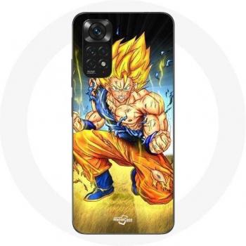 Estuche Goku Dragon Ball Enfadado para Xiaomi Redmi Note 11 4G