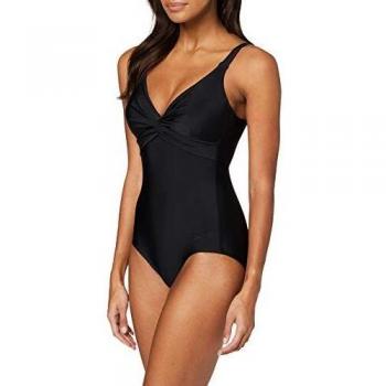SPEEDO Damen Shaping Badeanzug Brigitte in Schwarz, Größe 38