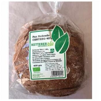 Pão Redondo de Centeio 400g - Orgânico Pan Alemán