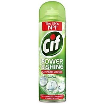 CIF Power & Shine Bathroom Mousse - Citrus - 500ml