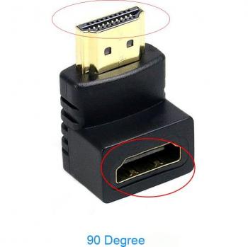 Conector HDMI Ángulo 270° – Adaptador Extensión HDTV 1080p