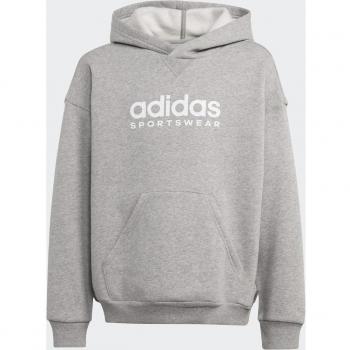 Adidas Kids Hoodie Kinder grau 128 grau unisex