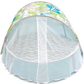 Aire Pop‑Up évolutive à balles 3 en 1, protection UV et moustiquaire