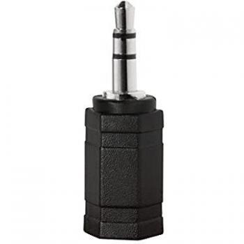 LOGILINK - 3.5mm / 2.5mm, 3.5mm, 2.5mm, Maschio / femmina, Nero