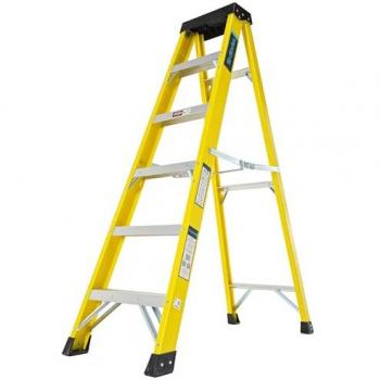 EN131 TB Davies Insul8‑S Fiberglass 6‑Tread Professional Swingback Step Ladder