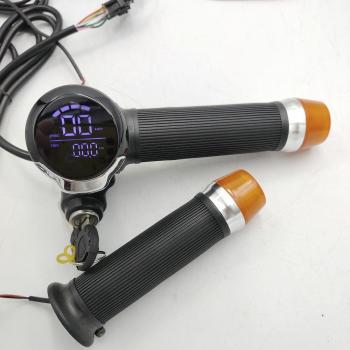 Elektronischer Drosselgriff mit LCD-Anzeige