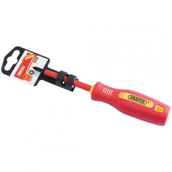Draper VDE SOFT GRIP POZI SCREWDRIVER 80MM