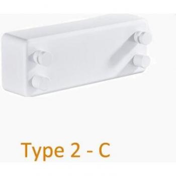 Double‑Layer Outdoor Clothes Ruler – Stainless Steel