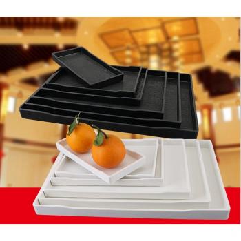 White Tray Plate Set - 10 Types for Serving Food, Fruit, Snacks & Salad