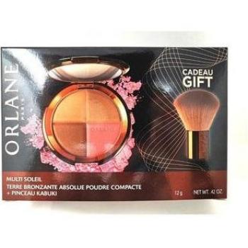 Coffret Orlane Poudre Compacte et Pinceau Kabuki