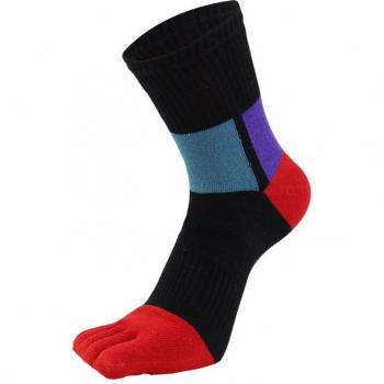 Calcetines de compresión para deporte con cinco dedos, transpirables y antibacterianos, unisex, EU 38-44