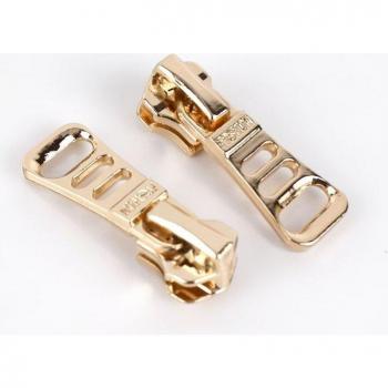 Meetee 20pcs 5# Auto Lock Zipper Sliders for Metal Zippers