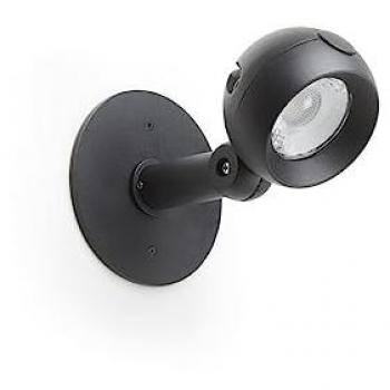 Proyector Superficie Tilt GIBSON IP65 LED SMD 6W 650lm CRI80 4000K 36º Negro