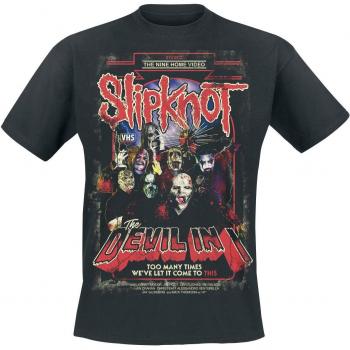 T-Shirt Slipknot The Devil In I - Nero - Uomo - S a XXL