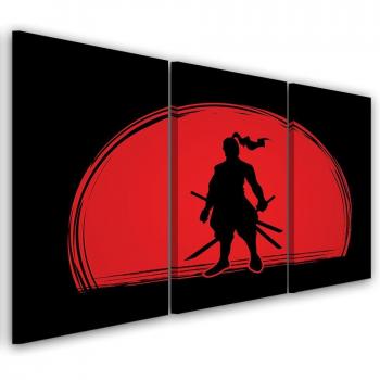 Japanischer Samurai-Dreiteiler