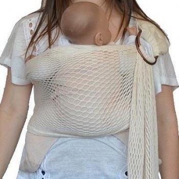 Crianza Natural - Bandolera de malla fil'up, arena