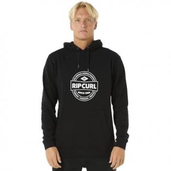 Rip Curl Stapler Hood Munkjacka für Männer – Mittel (M) – Schwarze Farbe