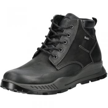 IMAC Flache Herren Stiefelette Schwarz