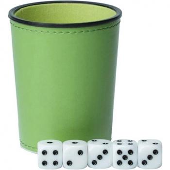 PU Leather Dice Cup for Board Games