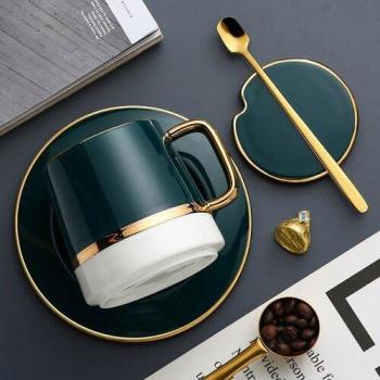 Luxus Espresso Tasse mit Untertasse