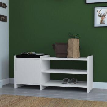 Scarpiera Sunno White Anta 44x100x35