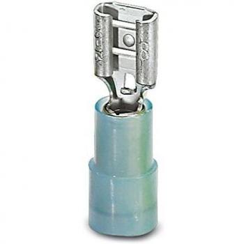 Giuntafilo intermedio 1.50 mm² - 2.50 mm² Blu Parzialmente isolato 50 pz