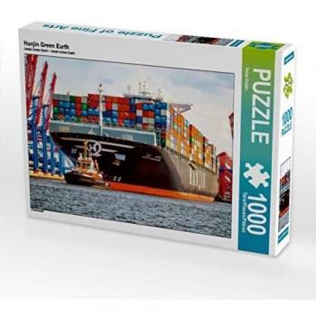CALVENDO Puzzle Hanjin Green Earth 1000 Teile Lege-Größe 64 x 48 cm
