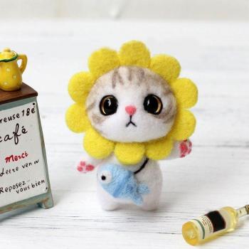 Basic Needle Felting Tools and Wool Kit