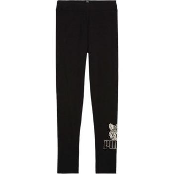 Leggings Puma Essentials+ Tropicat Neri per Ragazze 15-16 Anni