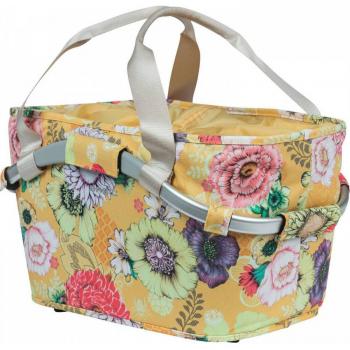 Basil fietsmand Bloom Field carry all achter MIK 22 liter geel