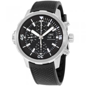 IWC AquaTimer Men’s 44mm Automatic Watch – Black Rubber Strap