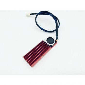 NVME M.2 2280 SSD Cooling Fan with Metal Sheet