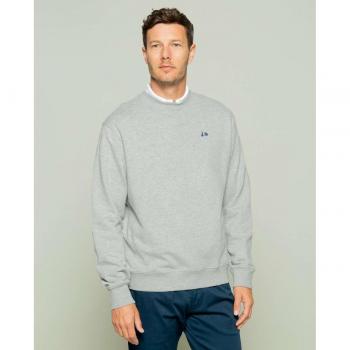 Sudadera de hombre Scotta con logo gris