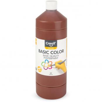 Plakkaatverf Creall Basic Donkerbruin 1000 ml