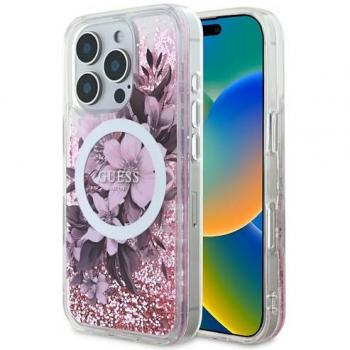 Carcasa Guess “Bloom Chic” Magsafe – iPhone 16 6.3’’