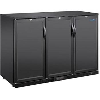 POLAR G-series 850mm Triple Door Back Bar Cooler Solid Door 320L