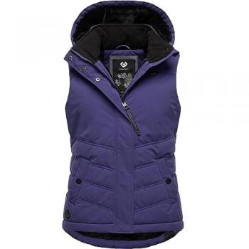 Ragwear Steppweste Damen Hesty Dunkellila 3XL