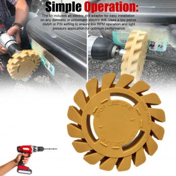 100mm Rubber Removal Wheel
