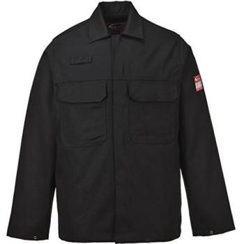 BizWeld Men's Flame Resistant Jacket Black XL