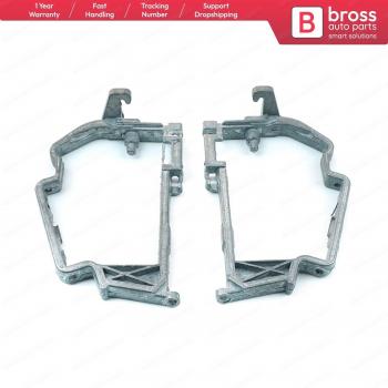 BDP502 Electric Power Folding Side Mirror Glass Support Repair Metal Frame Hook Brackets for Mercedes Left and Right